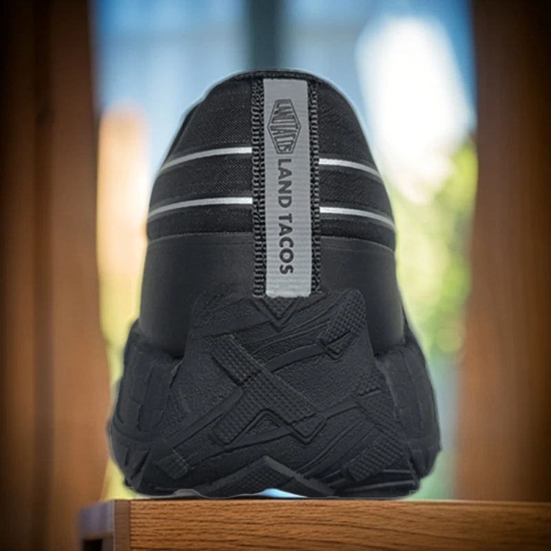 秋冬厚款户外徒步休闲鞋男越野跑鞋登山潮流休闲超轻百搭透气