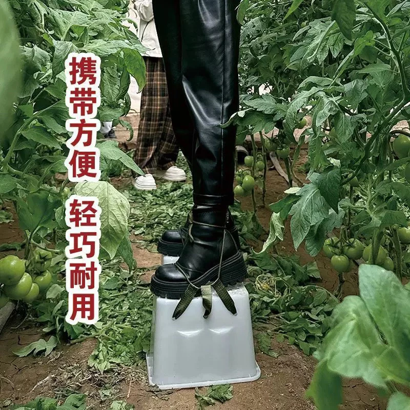 增高垫下地大棚农用工具耐用小板凳田园懒人墩子农村大棚垫