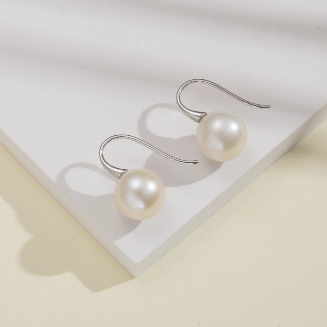 【宝石光】大点位！正圆！强光高跟鞋耳钩耳饰经典耳钩10-11mm