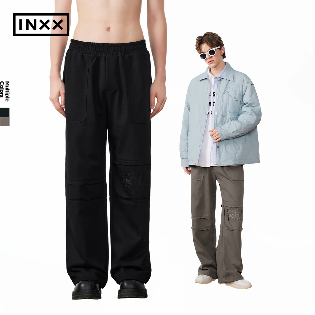 【INXX】Standby潮牌新品宽松休闲裤男女同款针织长裤XME4231433