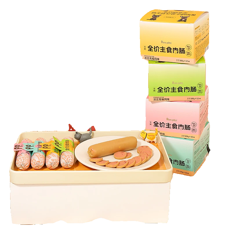 皮派皮派犬猫通用主食肉肠100g/根