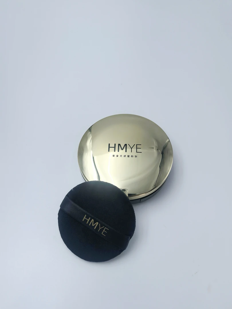 直播福利  HMYE鎏金光感蜜粉饼
