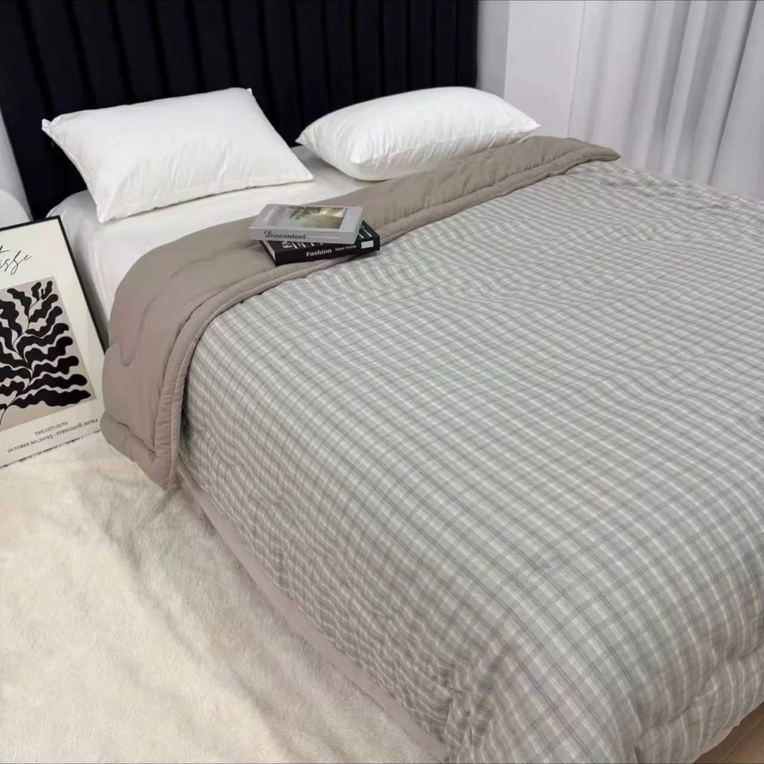 【北奈かわ会社】珍珠棉大豆四季被 200*230 洛卡咖