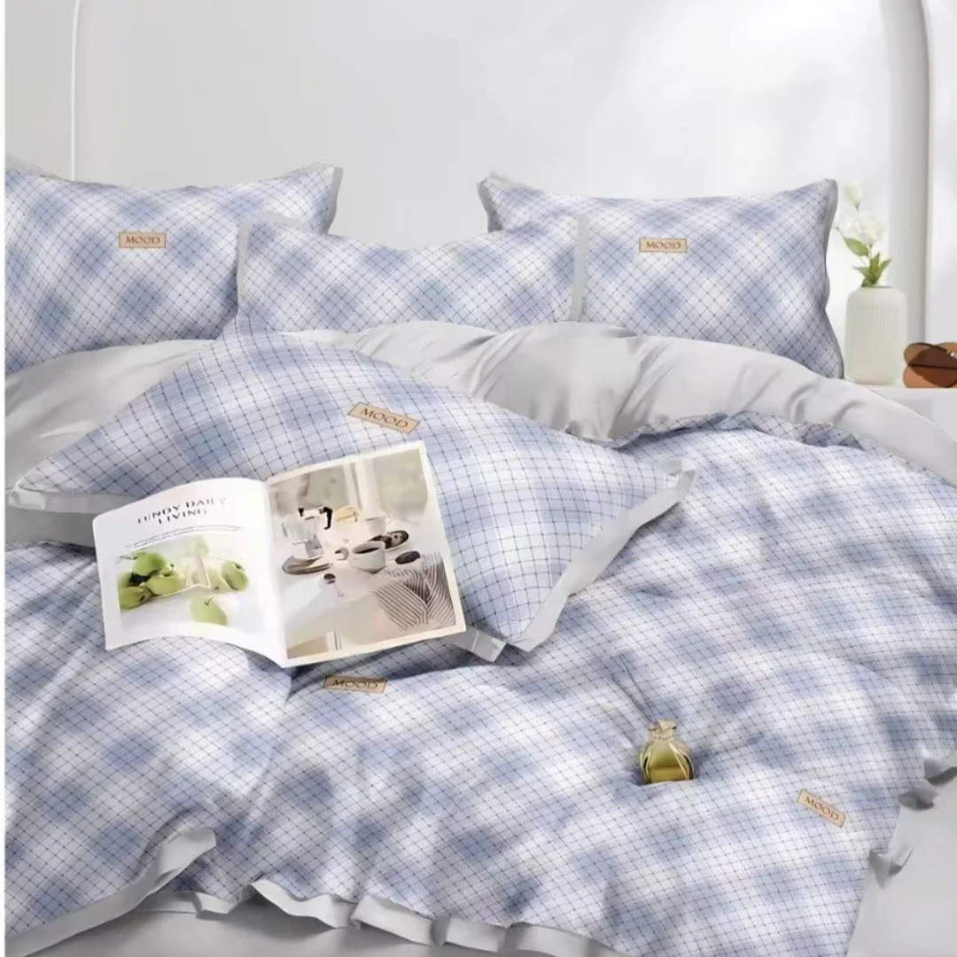 【北奈かわ会社】巴斯坦原棉高端加大床单 230*250 凯利蓝