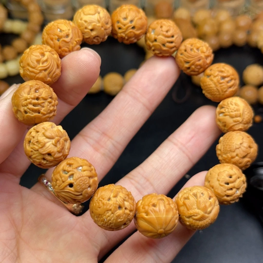 【闪购商品】猴头核桃手串1117