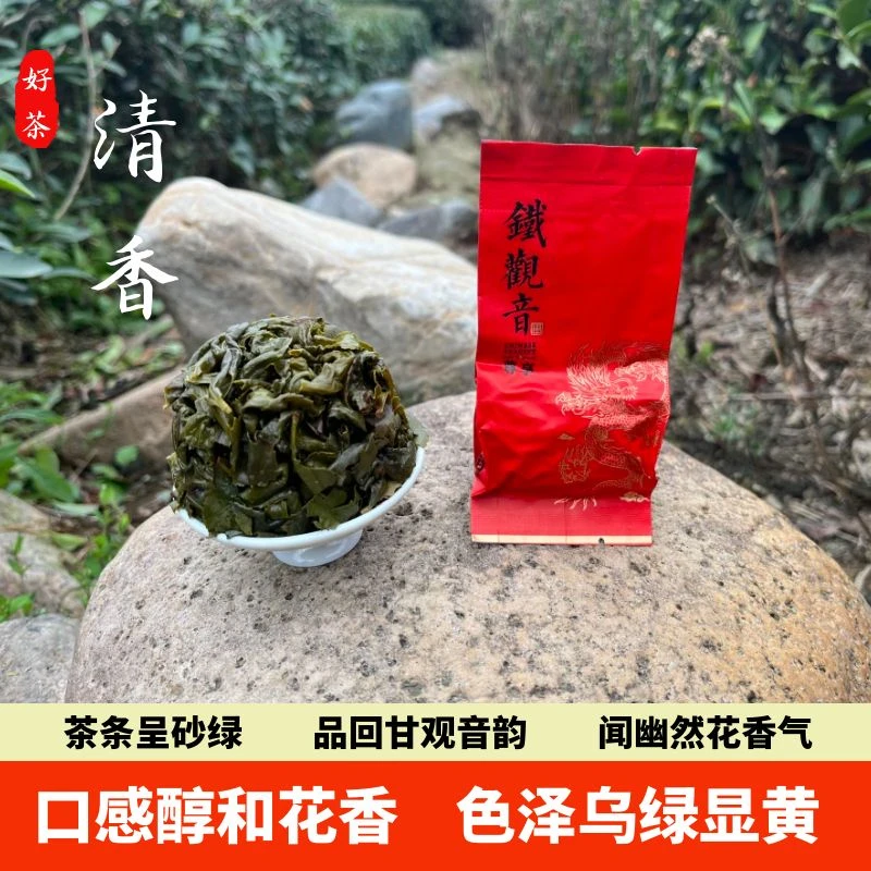 【秋茶清香型】传统正味正炒工艺铁观音乌龙茶秋茶清香型古法手工