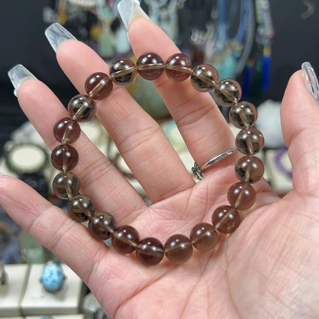 【闪购商品】水晶手串未镶嵌茶晶