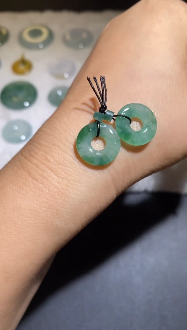 【闪购商品】定制翡翠银S925镶嵌翡翠