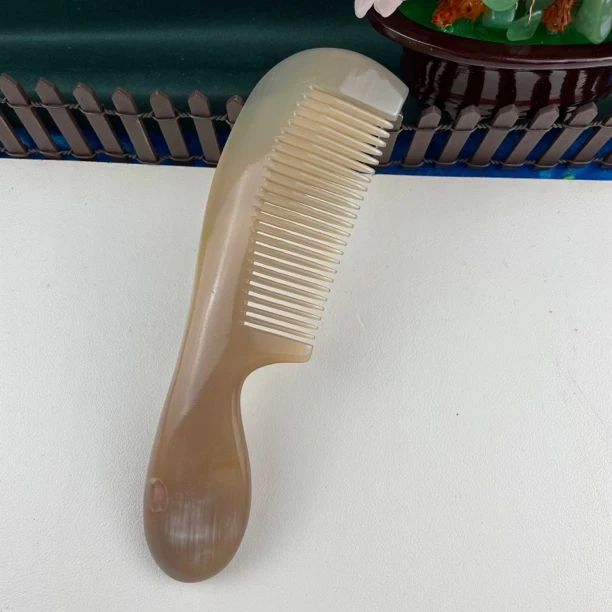 白水牛角梳 原生态大号家用送礼佳品