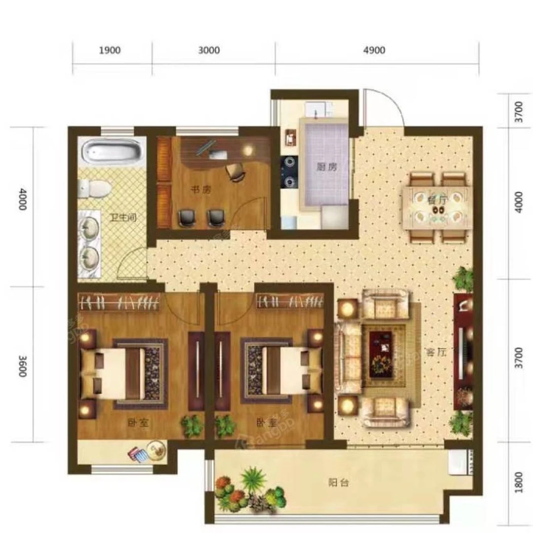 小区规划图一份定制卧室卫生间玄关阳台