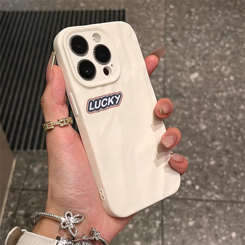 简约字母iPhone15PROMAX手机壳适用苹果14防摔11/12p全包软13PRO