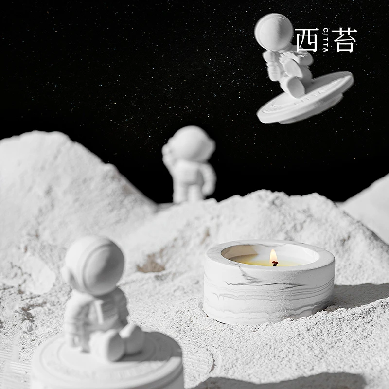 CITTA/西苔宇宙漫想香薰蜡烛颜值家用卧室仪式感香薰香氛摆件西苔