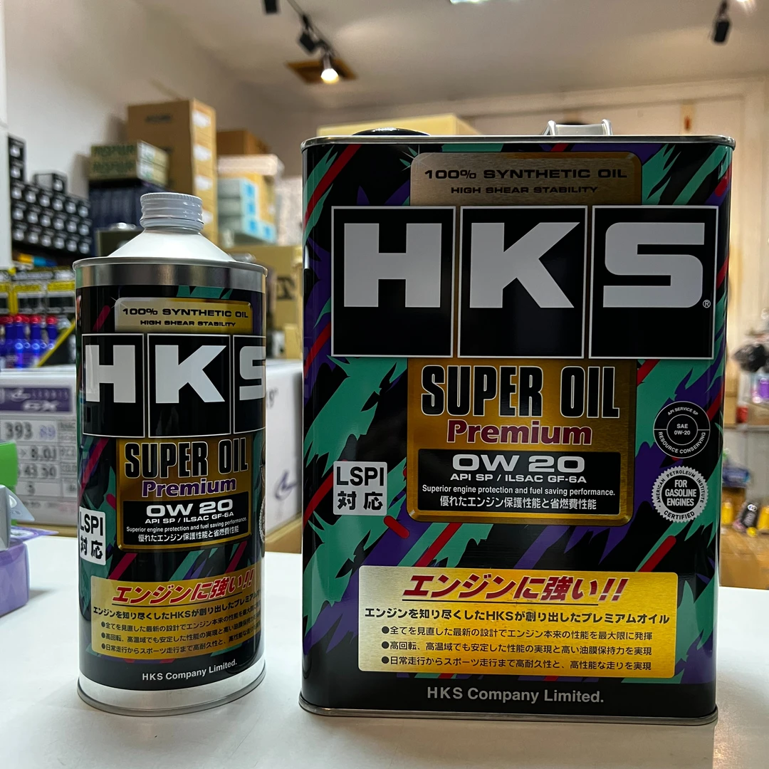 日本进口SUPER OIL 机油4L装1L装