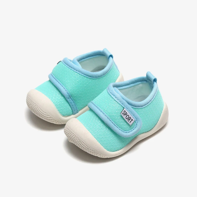 宝宝学步鞋春季新款童鞋男女童宝宝室内外鞋防滑耐磨小白鞋1-3岁