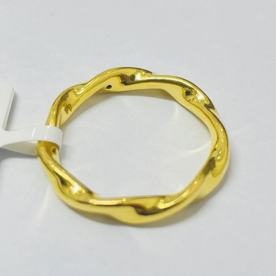 【旺旺专享】足金戒指  20#精致5G循环戒指 1.47