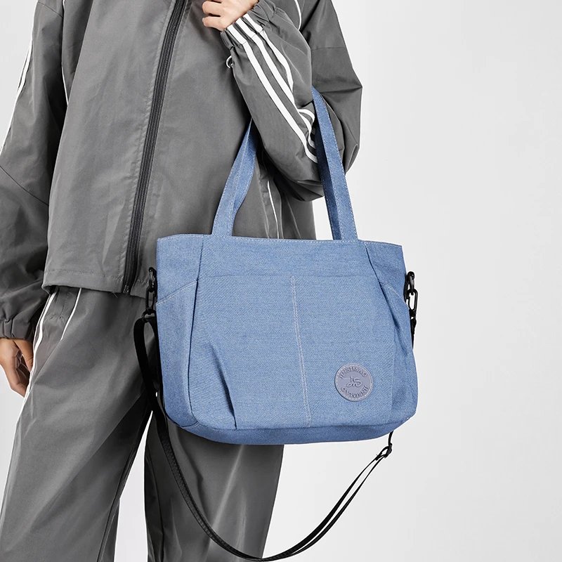 斜挎包男大容量牛仔包帆布休闲日系单肩包女大学生上课包邮差包潮