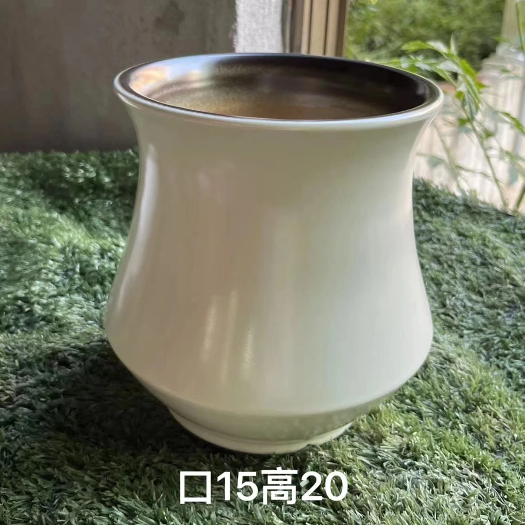 景德镇鱼乐陶瓷多肉花瓶