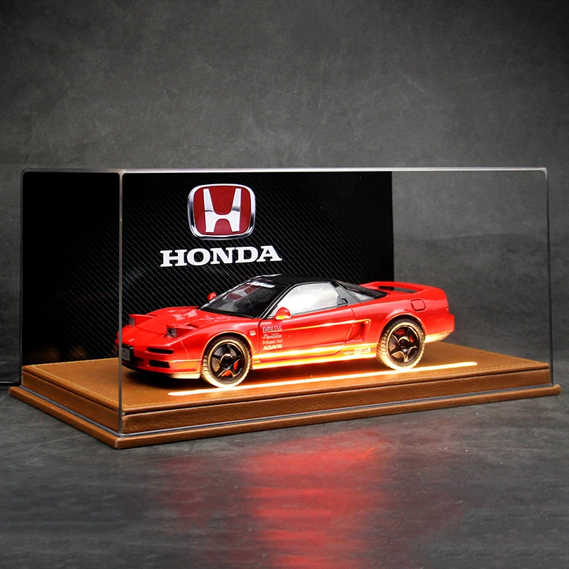 本田初代NSX合金车模仿真跑车模型高档灯光展示收藏摆件男生礼物