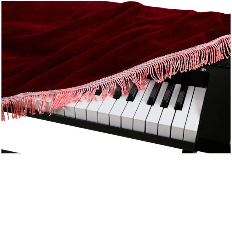 电子琴流苏琴罩加送曲谱夹紫色经典