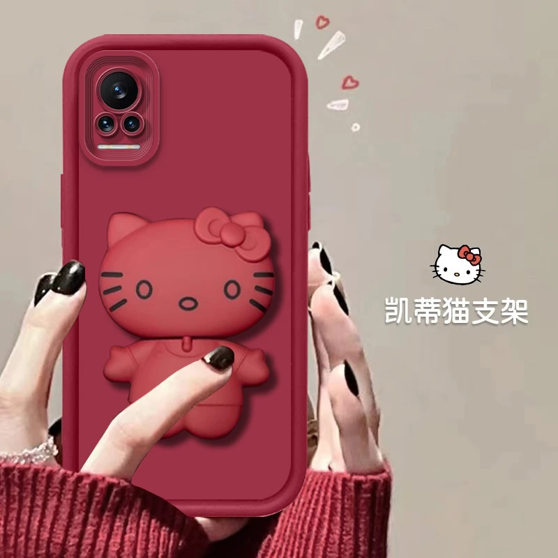 【小米CIVI/CIVI1S】网红爆款猫猫支架款可爱全包硅胶防摔手机壳
