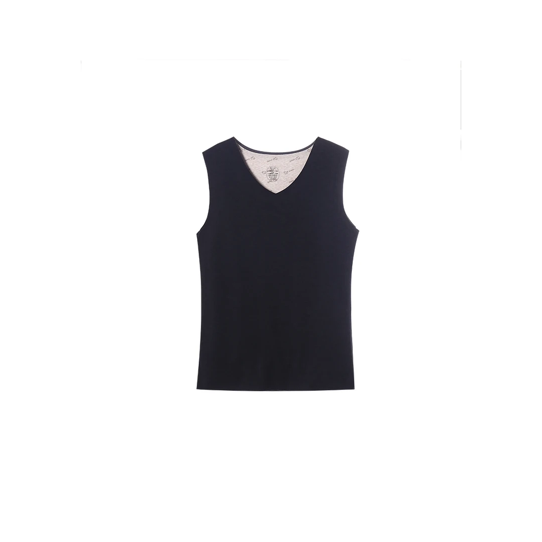 硬货哥  【特护暖】男士绵羊毛机能特暖贴片背心241182