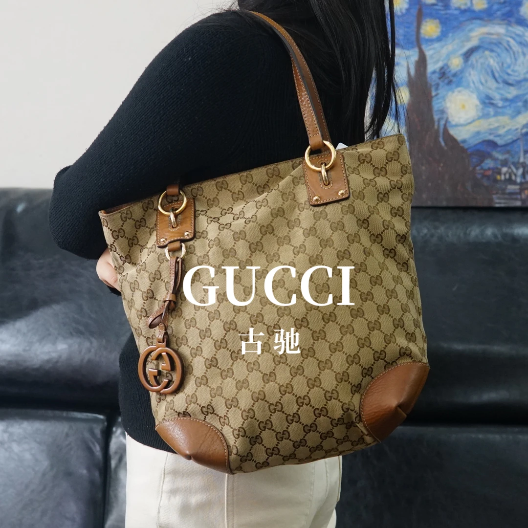 95新 GUCCI/古驰 老花单肩包/FYBB10630084/0084