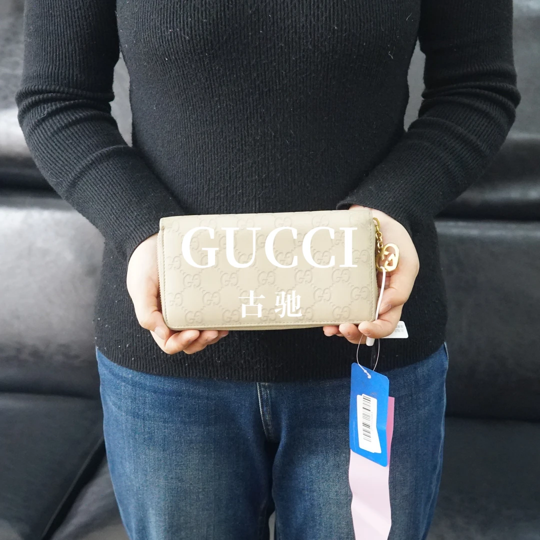 95新 GUCCI/古驰 压纹钱包/ZY11024083/4083