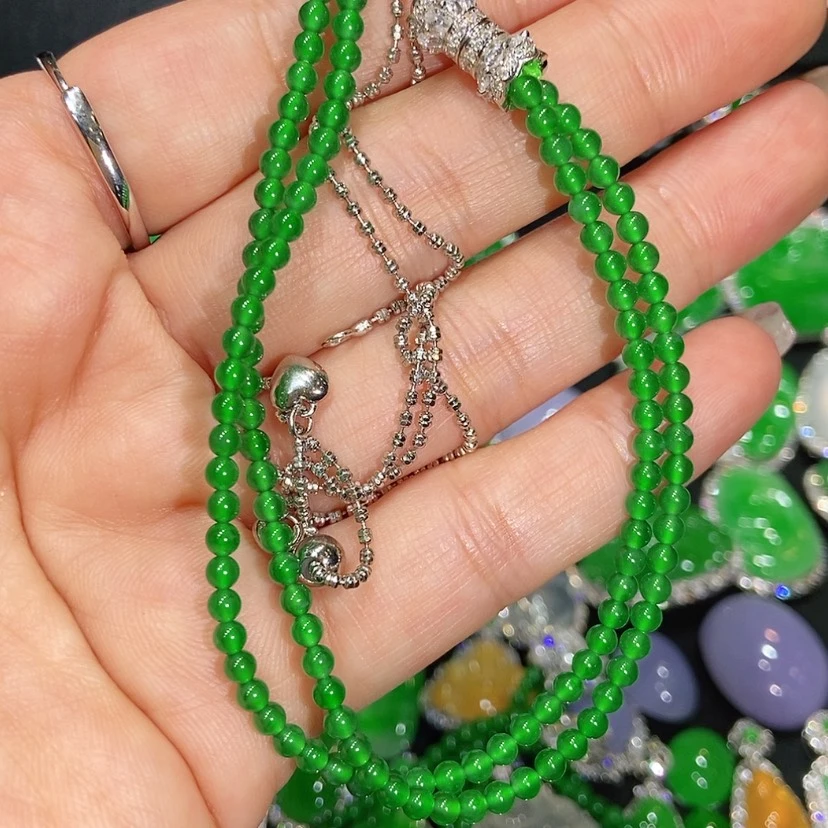 【闪购商品】翡翠颈饰未镶嵌天然翡翠