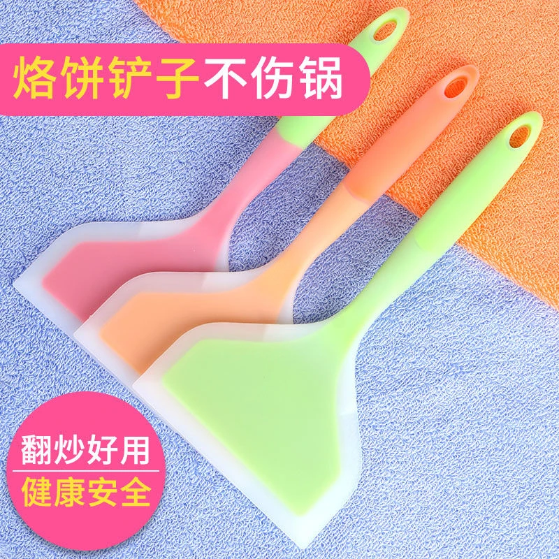 食品级硅胶烙饼铲子不粘锅专用厨具玉子烧煎饼家用锅铲耐高温日式