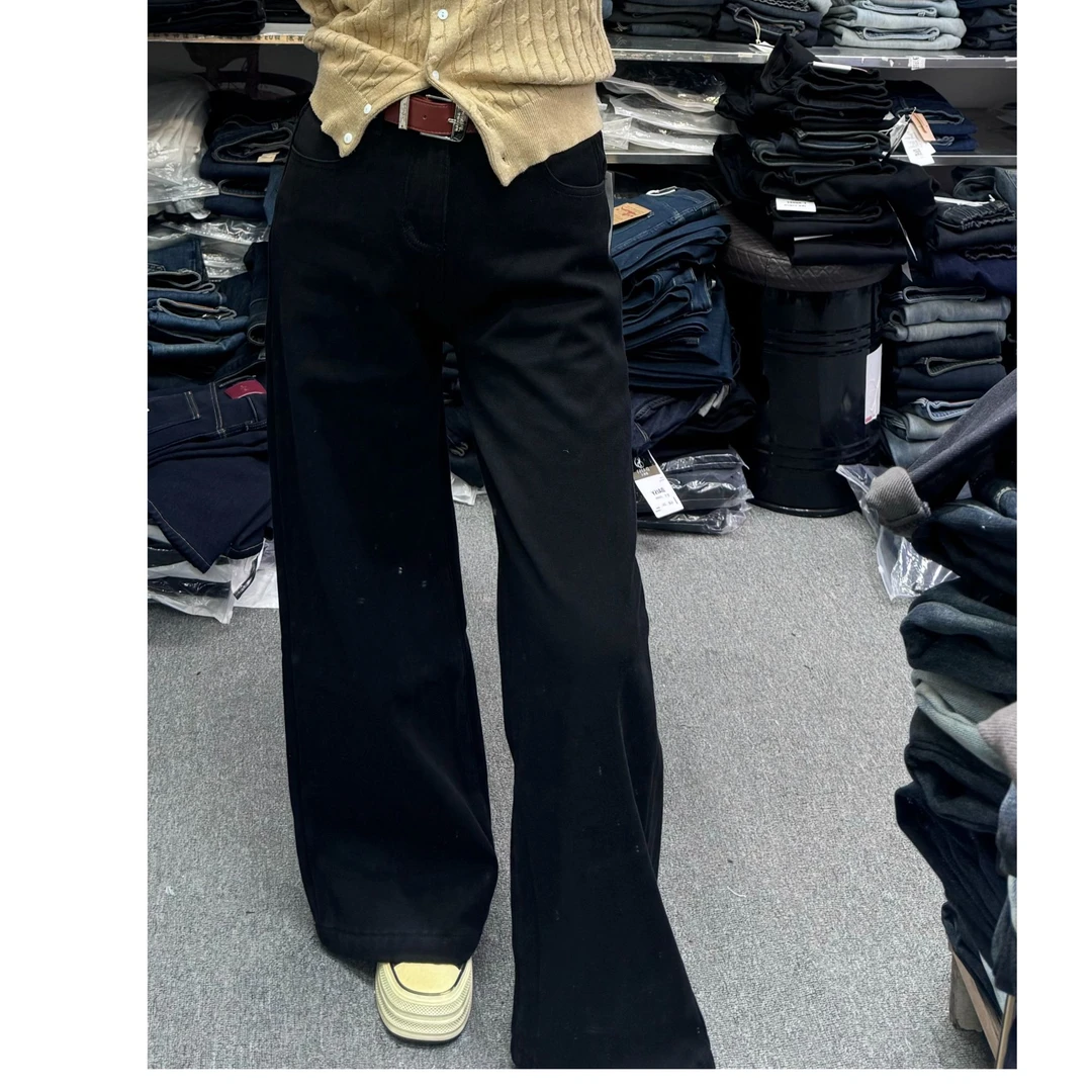 A字版加绒加厚拖地裤，超级有调性高个子必拍款