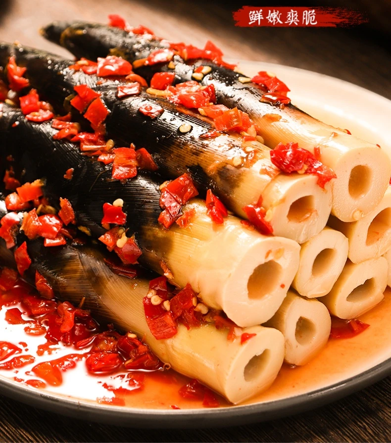 达人专享2024年手剥笋开袋即食鲜嫩笋尖新鲜香辣雷竹零食500g脆嫩