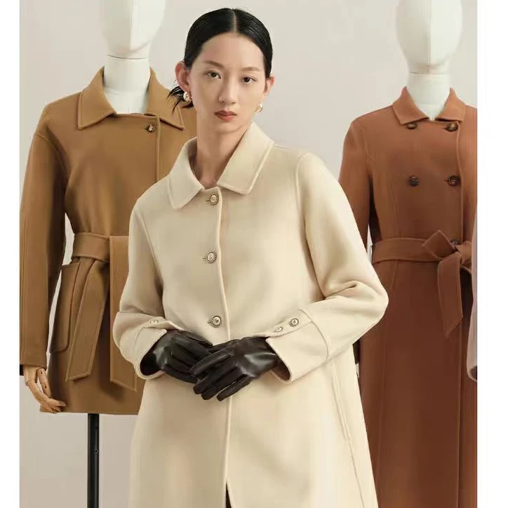 圣可尼中长款大衣