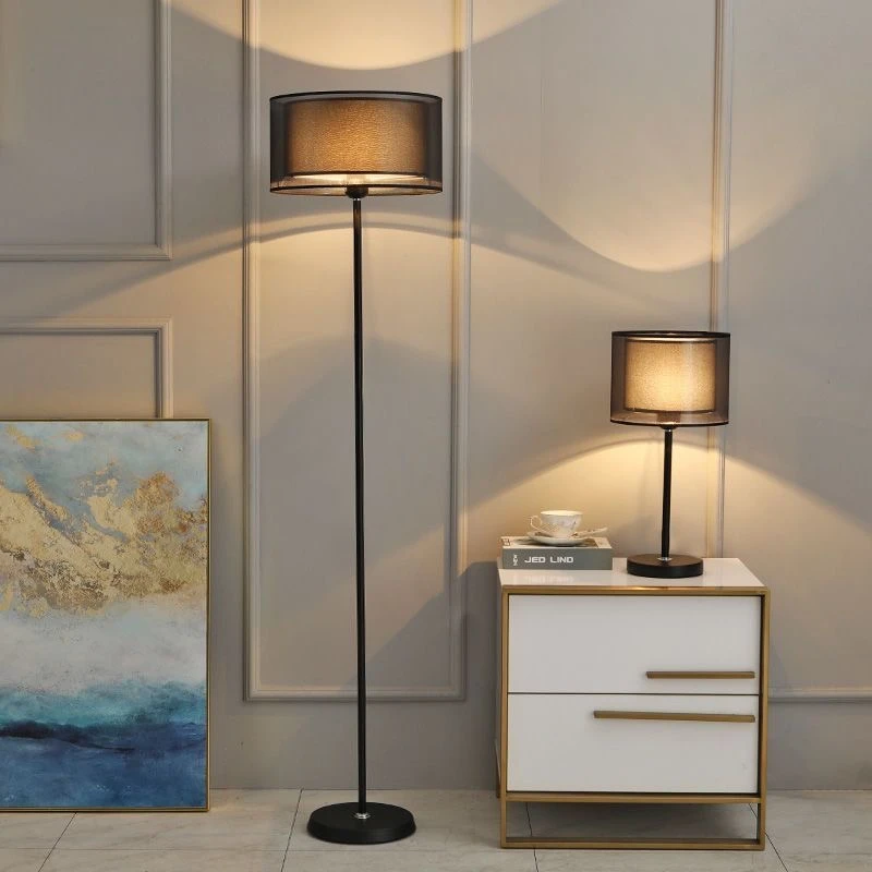 落地灯ins北欧创意个性简约现代卧室床头客厅沙发遥控LED立式台灯