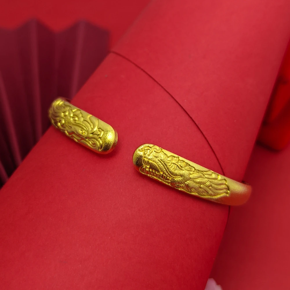 【礼盒装】国风精美龙凤呈祥手镯国潮时尚9989