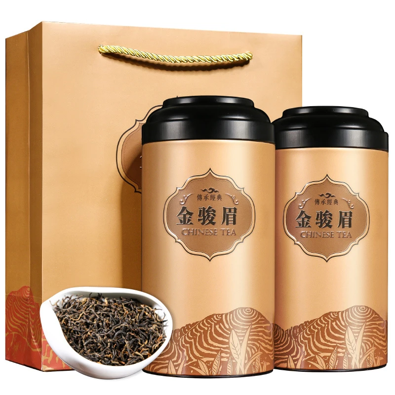 新2024新金骏眉500g茶叶红茶礼盒装罐装3