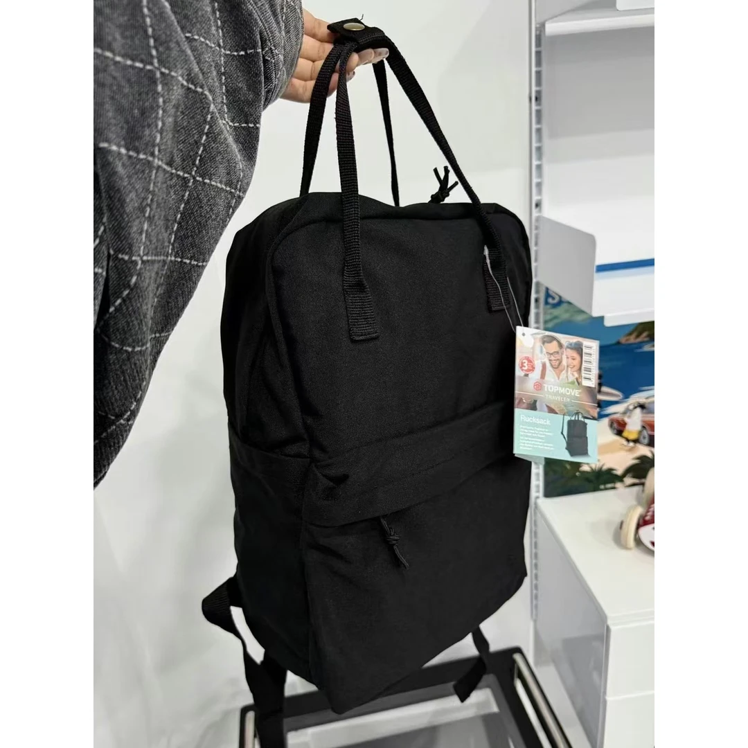 38x25x13cm YKK拉链男女休闲双肩包 通勤轻便背包