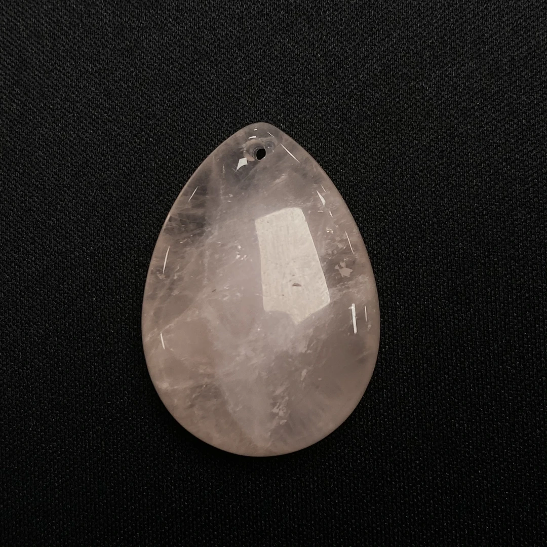 W306 粉晶水滴吊坠多样性发一