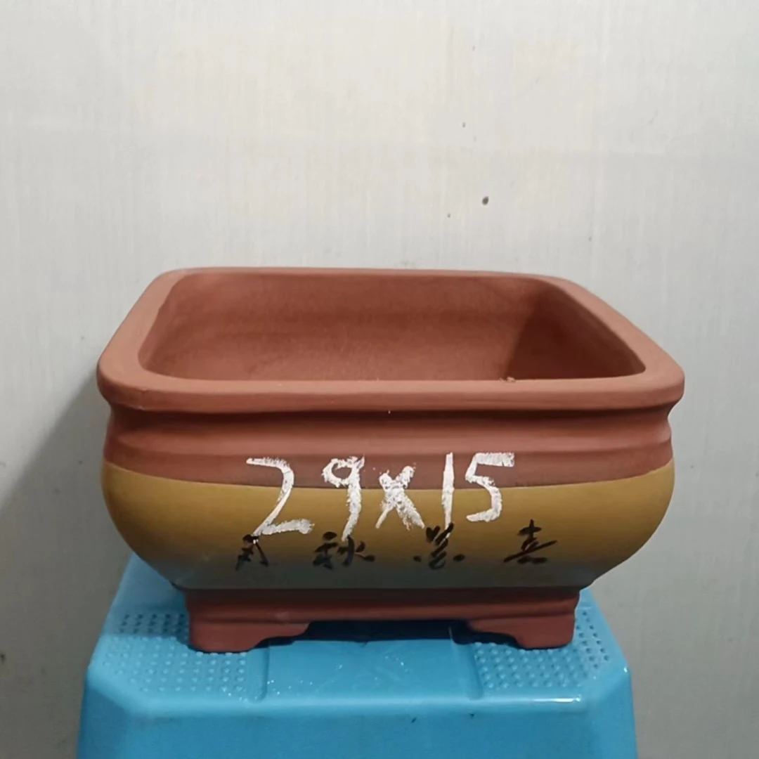 紫砂花盆有无孔菖蒲文竹拇指盆大小号防烂根菖蒲文竹拇指盆大小号