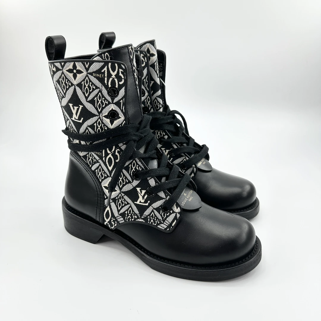 lv/36码/黑色1854短靴/99新