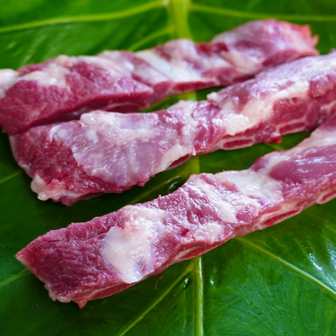 【精品排骨】欧姐推荐大石山区农家熟食喂养土猪肉顺丰发货