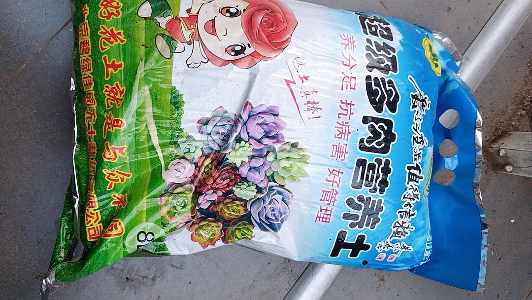 多肉植物土营养土含10％颗粒