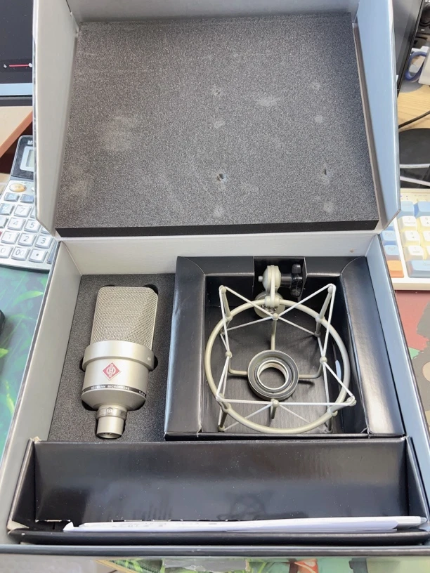 95新  国行诺音曼103大振膜电容麦克风录音棚麦克风 国行三码合一