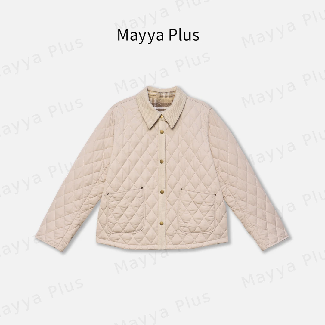 【威尼斯】Mayya Plus时尚新品轻奢气质显瘦百搭款棉衣32437608