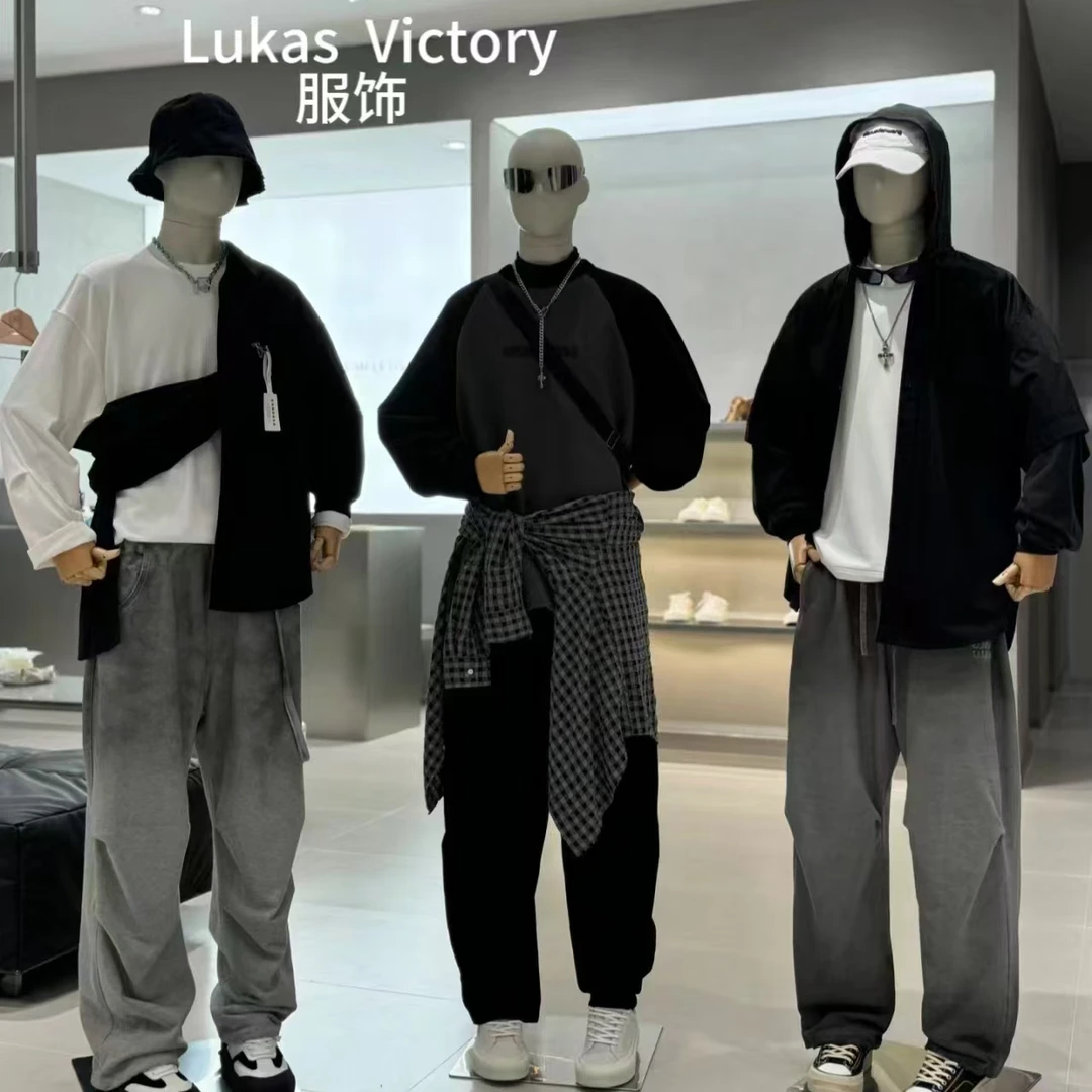 CF-2389-冬季新款时尚百搭厚款夹克外套