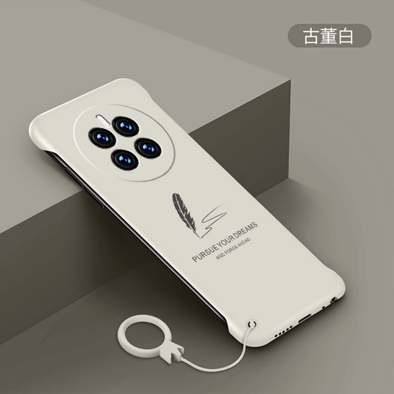 适用于华为mate50手机壳mate50pro无边框超薄磨砂硬壳个性简约创