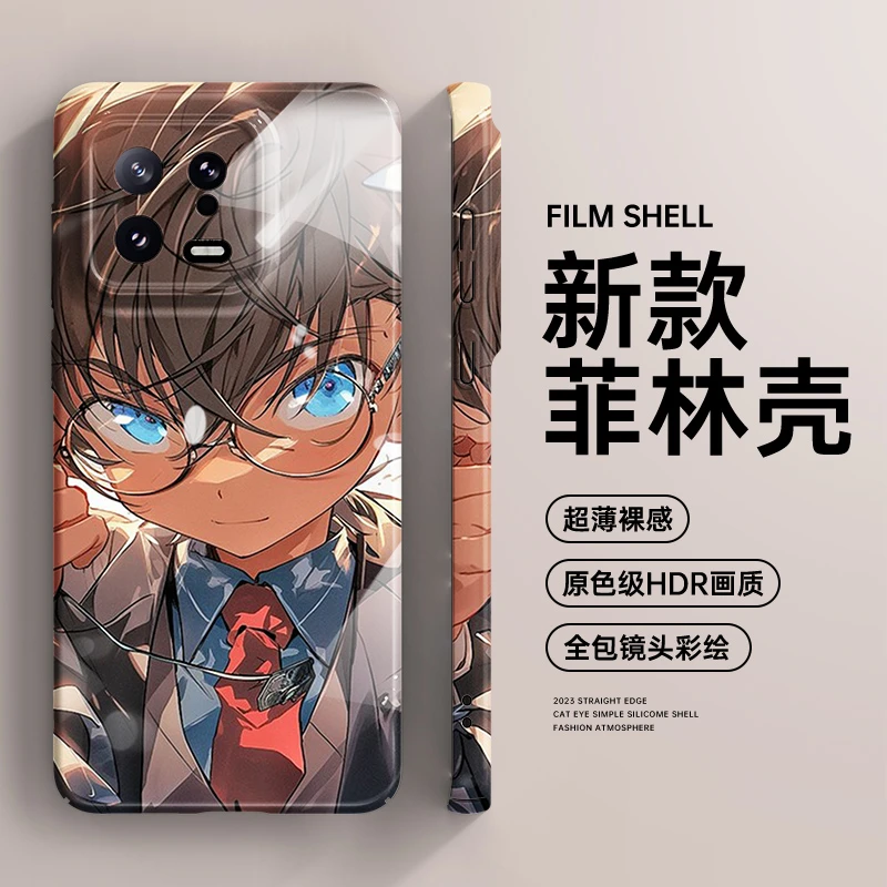 柯南适用小米13手机壳12pro红米k60菲林壳k40保护套note12turbo全