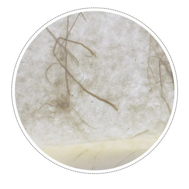 【龙须草毛边纸】小尺寸皮料米白色古法长纤维毛边书画国画练习纸