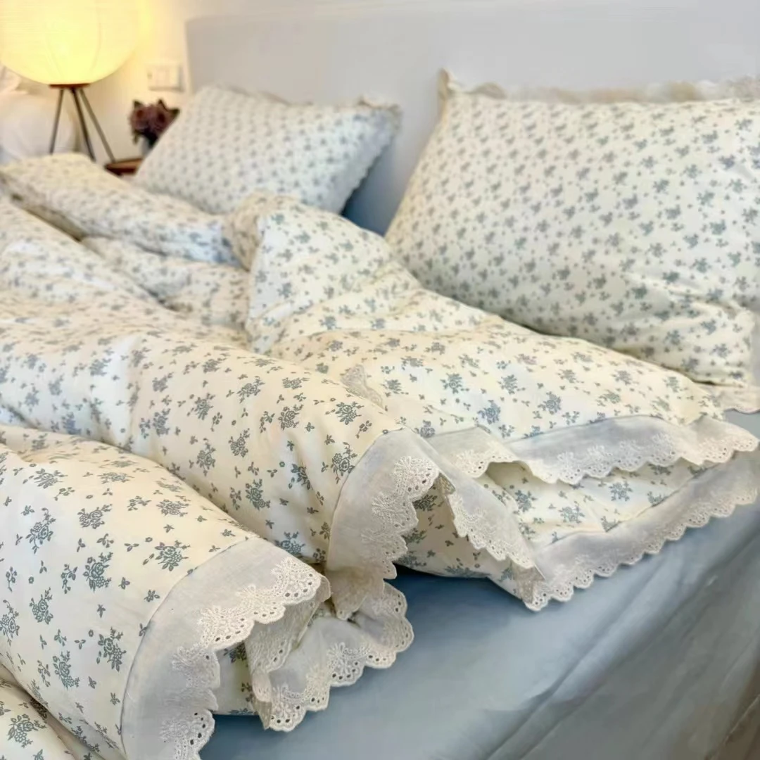 清新淡雅田园风清新风小清新四件套