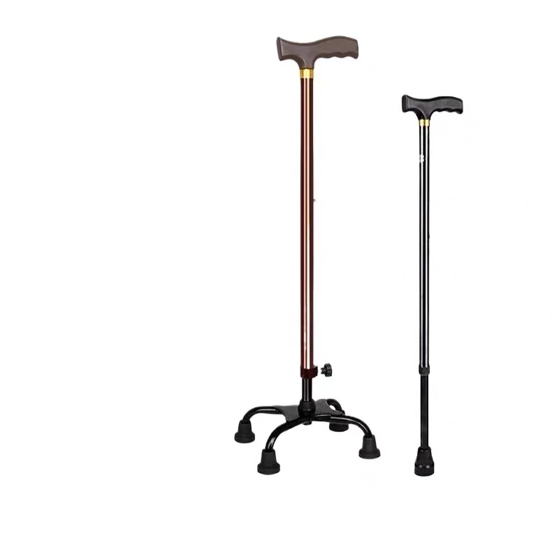 拐杖老人防滑拐棍老年人手杖助步器四脚拐扙手扶捌杖伸缩多功能
