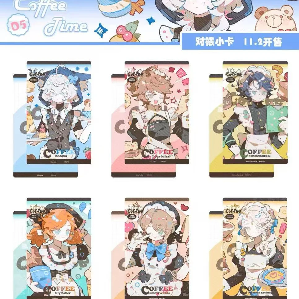 同人系列 茶憩一刻 镭射 小卡 拍立得 盲盒代拆